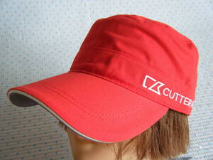  Cutter&Buck CUTTER&BUCK Golf for Work cap * hat red color size F|57~59. all season have on cotton 100% material regular price 3,850 jpy 