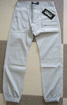 オークリー　OAKLEY　PILOT FP SCOUT PANT　カジュアル用コットンジョガーパンツ　薄グレー系　W30in/79㌢前後　ストレッチ機能_画像1