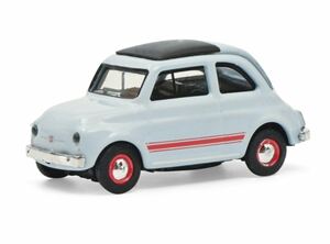 シュコー 1/87 フィアット 500 チンクエチェント スポーツ グレー Schuco FIAT 500 Sport 452659400