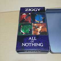 VHS ZIGGY ALL or NOTHING 1990　缶ケース　バンドブー厶_画像2
