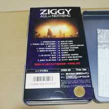 VHS ZIGGY ALL or NOTHING 1990　缶ケース　バンドブー厶_画像4