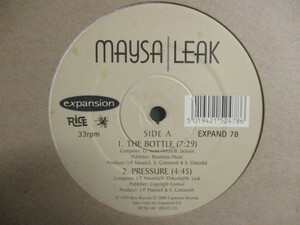 Maysa Leak ： The Bottle 12'' // G. Scott Heron / 落札5点で送料無料