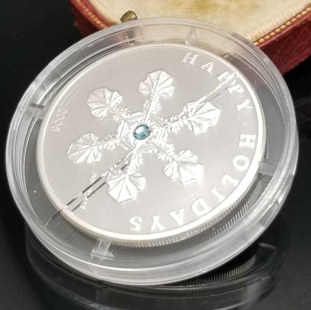 2019年 パラオ 赤ずきん 2oz アンティーク仕上げ 銀貨 専用箱 COA
