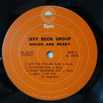 LPレコード　「ラフ・アンド・レディ」ジェフ・ベック・グループ　（「Rough And Ready」　JEFF BECK GROUP）_画像4