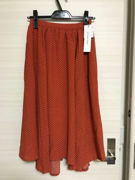 【新品未使用】スパイラルガール ロングスカート フレアスカート