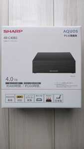 送料無料　新品★ハードディスク　SHARP　4R-C40B1　アクオス　テレビ録画用　4K対応　4.0TB USBハードディスク　AQUOS