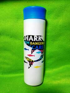 サメデザイン　ステンレスボトル　White　ＳＨＡＲＫ　STAINLES　ＢＯＴＴＬＥ　保温保冷ボトル　★新品