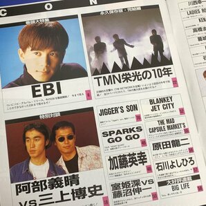 ARENA37℃ 1994年9月 EBI TMN BLANKEY JET CITY 藤重政孝 アクセス スピッツ アルフィー 氷室京介 アリーナ37℃の画像2