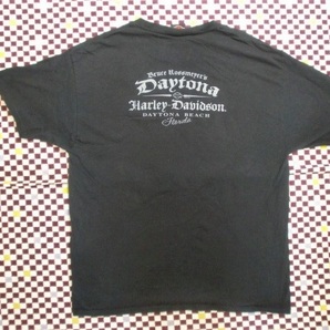 ●○【USED】HARLEY-DAVIDSON ハーレーダビッドソン 半袖Tシャツ サイズL Hanes BEEFY○● の画像3