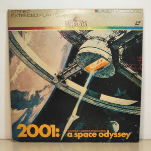 LD*2001 year cosmos. .* Stanley Kubrick * Kia te. rear. Gary lock wood. William sill ve Star * used laser disk 2 sheets set.SF