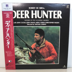 LD*The Deer Hunter(ディア・ハンター)*マイケル・チミノ監督*ロバート・デ・ニーロ.メリル・ストリープ*帯付*中古レーザーディスク2枚組