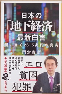 ★送料無料★ 日本の「地下経済」最新白書 闇で蠢く26.5兆円の真実 闇風俗 暴力団産業 貧困ビジネス 闇サイト 富裕層の税金逃れ 門倉貴史