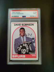 PSA 9 1989-90 Hoops David Robinson #138 MINT Rookie Card RC デビット・ロビンソン ルーキーカード 値下げ！