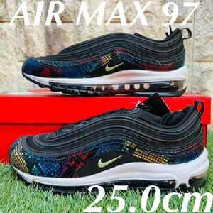 即決 ナイキ エア マックス 97 BHM COLLECTION NIKE AIR MAX 97 レディース スニーカー 25.0cm 送料込み CW5595-002