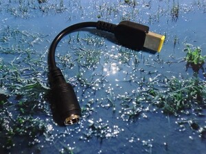 Thinkpad AC電源ポート 変換ケーブル(丸型 ⇒ 四角) 11