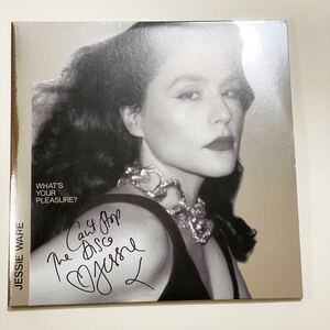 直筆サイン入り レコード 限定仕様 2LP Jessie Ware Whats Your Pleasure? ジェシー・ウェア