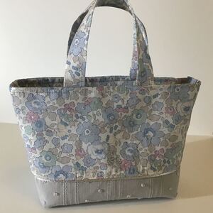ハンドメイド LIBERTY ミニトートバッグ ヴェッテイ ネプチューン リバティ