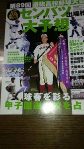 第89回選抜高校野球大会　週間ベースボール1／6号増刊　平成28年11月発行マガジン社　　　1084い9