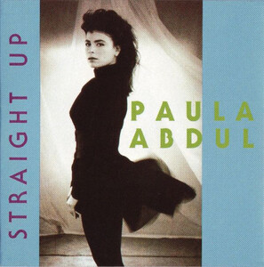 入手困難 日本未発売 ポーラアブドゥルPaula Abdul「Straight Up」UKイギリス限定 8cm MINI CD SINGLE