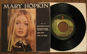 メキシコ盤 Mary Hopkin / Those Were The Days 4曲EP