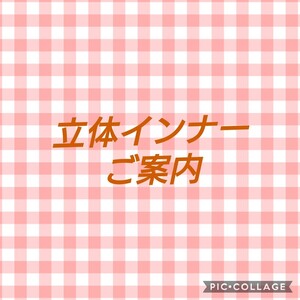 立体インナーのご案内