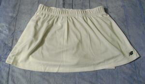  новый товар внутренний брюки имеется New balance теннис юбка белый L размер 