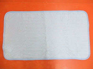[ bargain!]*TOPVALU/ top burr .* baby mattress pad / light blue / size 70×120cm