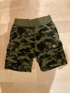 A BATHING APE カモフラ柄 ハーフパンツ ショートパンツ アベイシングエイプ