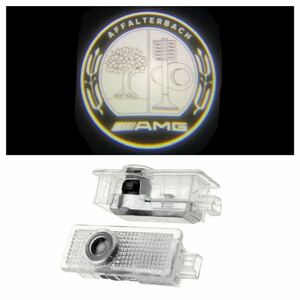 Mercedes Benz AMG Logo courtesy lamp LED original exchange projector C/E/CLA Class door light Mercedes Benz C117 W218 C205 C207