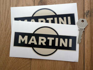 送料無料 MARTINI マルティーニ 155/75mm 車 バイク ステッカー デカール