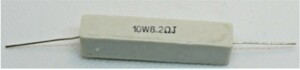 セメント抵抗 10w 8.2Ω 2個セット