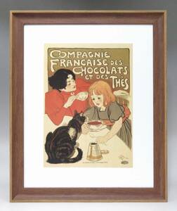 Art hand Auction New ☆ Framed art poster ◇ Steinlen ☆ Theophile-Alexandre Steinlen ☆ Cat ☆ Painting ☆ Interior ☆ Retro style poster ☆ 287, Printed materials, Poster, others