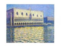 新品☆額付アートポスター◇クロード・モネ☆Claude Monet☆THE DOGES PALACE, 1908☆印象派☆絵画☆風景画☆壁掛け☆インテリア☆258_画像2