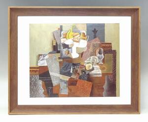 Art hand Auction 新品☆額付アートポスター◇パブロ･ピカソ☆Pablo Picasso☆絵画☆壁掛け☆インテリア☆Still Life☆抽象画☆35, 印刷物, ポスター, その他