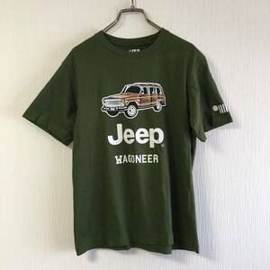 UNIQRO ユニクロ UT ジープ jeep メンズ Sサイズ 半袖 Tシャツ WAGONEER ビンテージ ウッドジープ