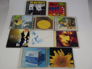 r1G005R-　THE　NEATBEATS　THERE　NOW！/　ゆず　ゆずえん/　B'Z　ARIGATO　CD　アルバム　おまとめ8枚　現状品　ジャンク扱い