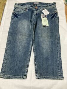 未使用タグあり　ジーンズ(K－SEVUN JEANS）サイズ　ウエスト(26)64cm カラーブルーBLUE