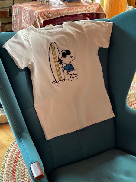【訳あり特価!】モコモコ! スヌーピー Tシャツ