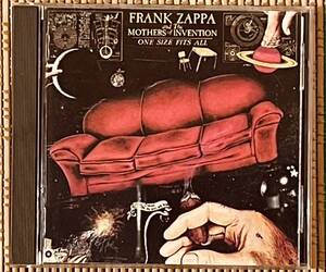 FRANK ZAPPA 即決送料無料、ONE SIZE FITS ALL、名曲INCA ROADS、Sofa収録、1975年、日本語ライナー付、国内盤RCD10095