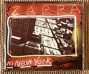 FRANK ZAPPA 即決送料無料、IN NEWYORK、1976年LIVE、テリーボジオ、エディジョブソン参加、日本語ライナー付、2枚組国内盤MSI80040-1