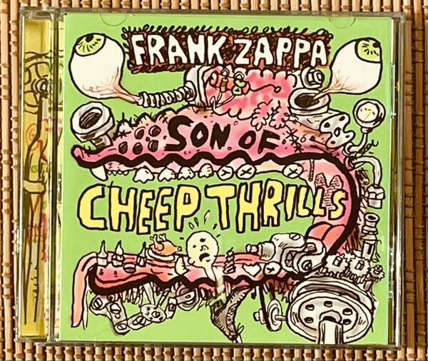 FRANK ZAPPA 即決送料無料、SON OF CHEEP THRILLS、1969年～1991年名曲集、ケース割れ、海外盤RCD10581