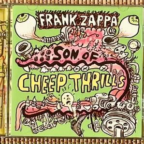 FRANK ZAPPA 即決送料無料、SON OF CHEEP THRILLS、1969年～1991年名曲集、ケース割れ、海外盤RCD10581