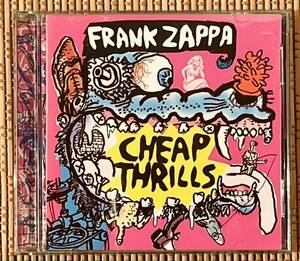 FRANK ZAPPA 即決送料無料、CHEEP THRILLS、1968年～1992年名曲集、海外盤RCD10574