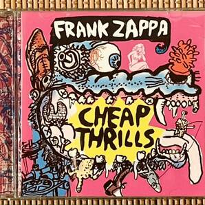 FRANK ZAPPA 即決送料無料、CHEEP THRILLS、1968年～1992年名曲集、海外盤RCD10574