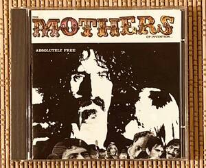FRANK ZAPPA 即決送料無料、ABSLUTELY FREE、アブソリュートリーフリー、1967年、日本語ライナー付、国内盤CDZAP12