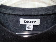 ★ダナキャランニューヨーク/DKNY 90㎝★フロントプリント柄ショート丈長袖ロンT（グレー）ｔ1949_画像10