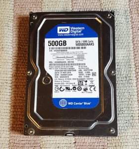 HDD 内蔵 WD WD5000AAKS 500GB SATA 3.5インチ