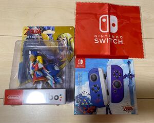 Nintendo Switch ゼルダの伝説 スカイウォードソード Joy-Con + amiibo + おまけのクロス