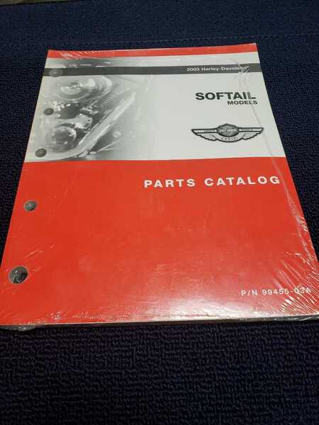 ■新品/即決/送料無料■ハーレーダビッドソン/2003/ソフテイル/SOFTAIL 純正パーツカタログ