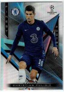 2020-21 Topps Finest UEFA Champions League Christian Pulisic Finest Footwork